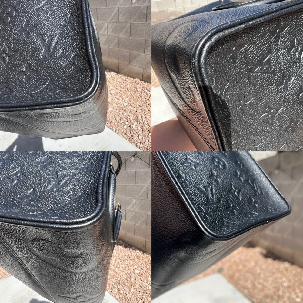 Louis Vuitton On The Go MM Black Monogram Tote - Picture 4 of 16